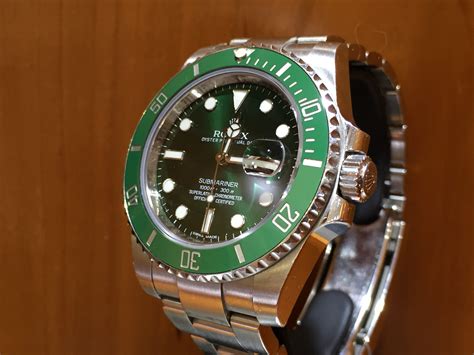 rolex submariner green hulk replica|rolex hulk original price.